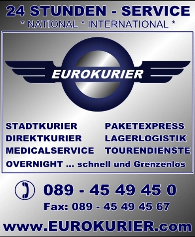 Kundeninfo - Eurokurier - Medizinischer Transport - München - Oberpfalz